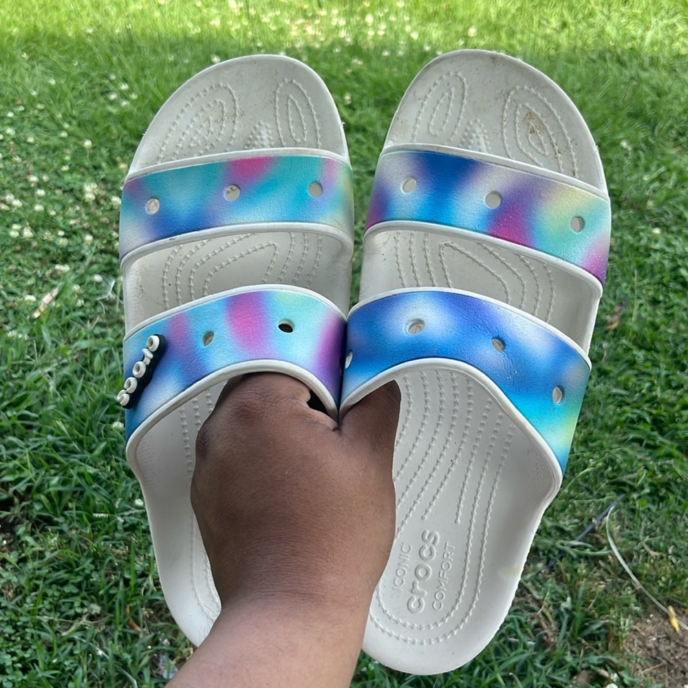 Crocs slides size 13